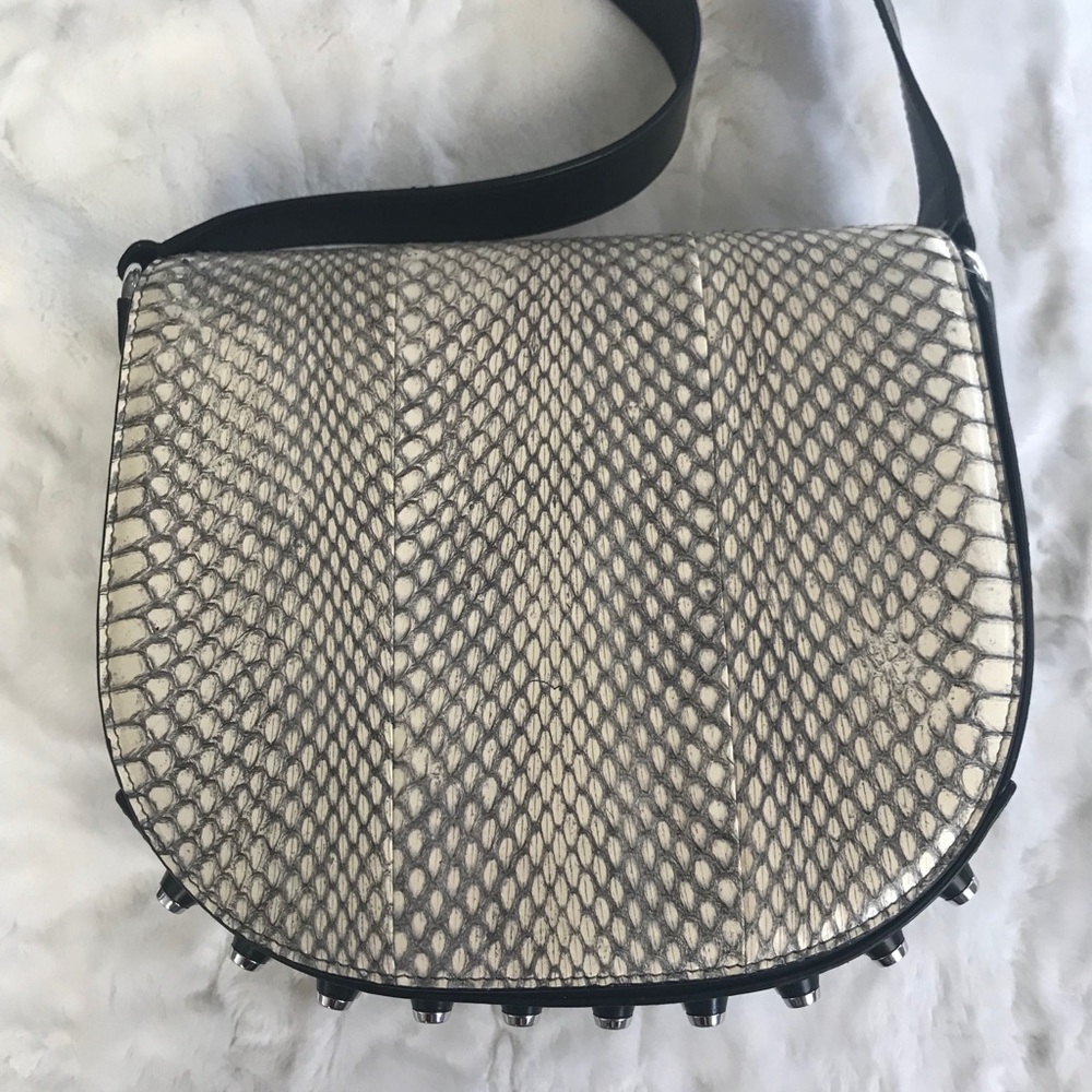 Alexander Wang Lia Python Snakeskin Crossbody bag